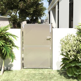 Stainless steel garden gate 100x150 cm by vidaXL, garden gates - Ref: Foro24-316867, Price: 204,99 €, Discount: %