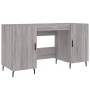 Sonoma Schreibtisch aus grauem Holzwerkstoff 140x50x75 cm von vidaXL, Schreibtische - Ref: Foro24-829570, Preis: 119,80 €, Ra...