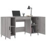 Escritorio madera de ingeniería gris Sonoma 140x50x75 cm de vidaXL, Escritorios - Ref: Foro24-829570, Precio: 119,80 €, Descu...