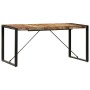 Mesa de comedor de madera maciza reciclada 160x80x75 cm de vidaXL, Mesas de cocina y de comedor - Ref: Foro24-247418, Precio:...