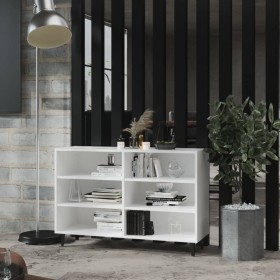 Weißes Sperrholz-Sideboard 103,5 x 35 x 70 cm von vidaXL, Sideboards - Ref: Foro24-806040, Preis: 73,33 €, Rabatt: %