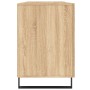 Escritorio madera de ingeniería roble Sonoma 140x50x75 cm de vidaXL, Escritorios - Ref: Foro24-829575, Precio: 131,56 €, Desc...