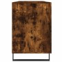 Escritorio madera de ingeniería roble ahumado 140x50x75 cm de vidaXL, Escritorios - Ref: Foro24-829577, Precio: 126,81 €, Des...