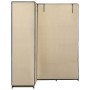 Armario de esquina color crema 130x87x169 cm de vidaXL, Armarios roperos - Ref: Foro24-282451, Precio: 61,25 €, Descuento: %