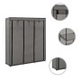 Wardrobe with compartments and rods gray fabric 150x45x175 cm by vidaXL, Wardrobes - Ref: Foro24-282456, Price: 44,18 €, Disc...