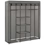 Wardrobe with compartments and rods gray fabric 150x45x175 cm by vidaXL, Wardrobes - Ref: Foro24-282456, Price: 44,18 €, Disc...