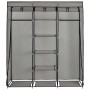 Wardrobe with compartments and rods gray fabric 150x45x175 cm by vidaXL, Wardrobes - Ref: Foro24-282456, Price: 44,18 €, Disc...