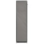 Armario con compartimentos y varillas tela gris 150x45x175 cm de vidaXL, Armarios roperos - Ref: Foro24-282456, Precio: 46,99...