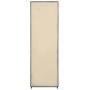 Armario de tela color crema 87x49x159 cm de vidaXL, Armarios roperos - Ref: Foro24-282459, Precio: 59,33 €, Descuento: %