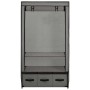 Armario de tela gris 87x49x159 cm de vidaXL, Armarios roperos - Ref: Foro24-282460, Precio: 60,89 €, Descuento: %