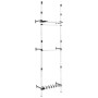 Telescopic closet system with bars and aluminum shelf by vidaXL, Wardrobes - Ref: Foro24-321114, Price: 59,93 €, Discount: %