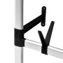 Telescopic closet system with bars and aluminum shelf by vidaXL, Wardrobes - Ref: Foro24-321114, Price: 59,93 €, Discount: %