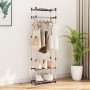 Clothing rack 3 levels silver aluminum 59x29x192 cm by vidaXL, Dresser Organizers and Bar Hangers - Ref: Foro24-344385, Price...