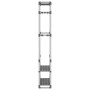 Clothing rack 3 levels silver aluminum 59x29x192 cm by vidaXL, Dresser Organizers and Bar Hangers - Ref: Foro24-344385, Price...