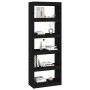 Black pine wood shelving/space divider 60x30x167.5 cm by vidaXL, Bookcases and shelves - Ref: Foro24-808177, Price: 97,49 €, ...