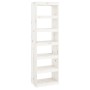 White pine wood shelf/space divider 60x30x199.5cm by vidaXL, Bookcases and shelves - Ref: Foro24-808179, Price: 122,29 €, Dis...