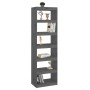 Gray pine wood shelving/space divider 60x30x199.5 cm by vidaXL, Bookcases and shelves - Ref: Foro24-808180, Price: 93,35 €, D...