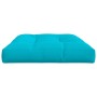 Turquoise fabric cushion for pallets 120x80x12 cm by vidaXL, Cushions for chairs and sofas - Ref: Foro24-360534, Price: 52,99...