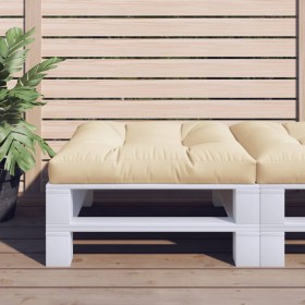 Beige pallet sofa cushion 70x70x12 cm by vidaXL, Cushions for chairs and sofas - Ref: Foro24-314391, Price: 31,99 €, Discount: %