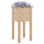 Planters 2 pcs solid pine wood 31x31x70 cm by vidaXL, Pots and planters - Ref: Foro24-810780, Price: 38,80 €, Discount: %