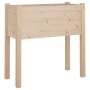 Solid pine wood planter 70x31x70 cm by vidaXL, Pots and planters - Ref: Foro24-810819, Price: 55,33 €, Discount: %