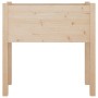 Solid pine wood planter 70x31x70 cm by vidaXL, Pots and planters - Ref: Foro24-810819, Price: 55,33 €, Discount: %