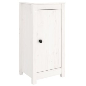 Aparador de madera maciza de pino blanco 40x35x80 cm de vidaXL, Aparadores - Ref: Foro24-813726, Precio: 67,99 €, Descuento: %