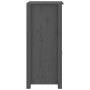 Display cabinets 2 units solid pine wood gray 40x35x80 cm by vidaXL, Sideboards - Ref: Foro24-813759, Price: 90,48 €, Discoun...