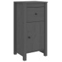 Aparadores 2 uds madera maciza de pino gris 40x35x80 cm de vidaXL, Aparadores - Ref: Foro24-813759, Precio: 90,42 €, Descuent...