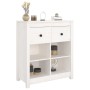 Solid white pine wood sideboard 70x35x80 cm by vidaXL, Sideboards - Ref: Foro24-813765, Price: 84,97 €, Discount: %