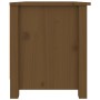 Armario zapatero madera maciza de pino marrón miel 70x38x45,5cm de vidaXL, Zapateros y organizadores de calzado - Ref: Foro24...