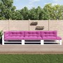 Palettenkissen 7 Stück rosa Stoff von vidaXL, Kissen für Stühle und Sofas - Ref: Foro24-3188923, Preis: 201,31 €, Rabatt: %