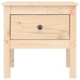 Solid pine wood side table 50x50x49 cm by vidaXL, Side tables - Ref: Foro24-813794, Price: 48,11 €, Discount: %