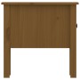 Mesa auxiliar de madera maciza de pino marrón miel 50x50x49 cm de vidaXL, Mesas auxiliares - Ref: Foro24-813800, Precio: 39,6...