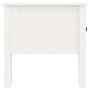 Side table 2 pcs solid white pine wood 50x50x49 cm by vidaXL, Side tables - Ref: Foro24-813797, Price: 60,16 €, Discount: %