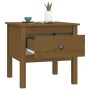 Side table 2 pcs solid pine wood honey brown 50x50x49 cm by vidaXL, Side tables - Ref: Foro24-813801, Price: 60,16 €, Discoun...