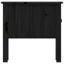 Mesa auxiliar 2 uds de madera maciza de pino negro 50x50x49 cm de vidaXL, Mesas auxiliares - Ref: Foro24-813803, Precio: 60,1...