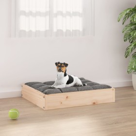 Dog bed solid pine wood 51.5x44x9 cm by vidaXL, Beds for dogs - Ref: Foro24-820846, Price: 25,99 €, Discount: %