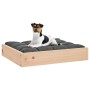 Hundebett aus massivem Kiefernholz 51,5x44x9 cm von vidaXL, Betten für Hunde - Ref: Foro24-820846, Preis: 25,99 €, Rabatt: %