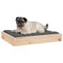 Cama para perros madera maciza de pino 61,5x49x9 cm de vidaXL, Camas para perros - Ref: Foro24-820851, Precio: 28,42 €, Descu...