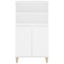 Aparador alto madera contrachapada blanco 60x36x110 cm de vidaXL, Aparadores - Ref: Foro24-821220, Precio: 92,15 €, Descuento: %