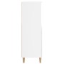 Aparador alto madera contrachapada blanco 60x36x110 cm de vidaXL, Aparadores - Ref: Foro24-821220, Precio: 92,15 €, Descuento: %