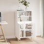 Tall white plywood sideboard 60x36x110 cm by vidaXL, Sideboards - Ref: Foro24-821220, Price: 100,41 €, Discount: %