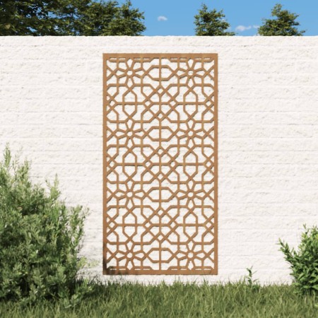 Corten steel garden wall ornament Moorish design 105x55 cm by vidaXL, Posters, prints and visual art - Ref: Foro24-824477, Pr...