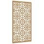 Corten steel garden wall ornament Moorish design 105x55 cm by vidaXL, Posters, prints and visual art - Ref: Foro24-824477, Pr...