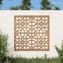 Corten steel garden wall ornament Moorish design 55x55 cm by vidaXL, Posters, prints and visual art - Ref: Foro24-824478, Pri...