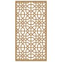 Corten steel garden wall ornament Moorish design 105x55 cm by vidaXL, Posters, prints and visual art - Ref: Foro24-824477, Pr...