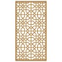 Corten steel garden wall ornament Moorish design 105x55 cm by vidaXL, Posters, prints and visual art - Ref: Foro24-824477, Pr...