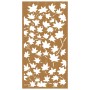 Corten steel garden wall decoration maple leaf design 105x55 cm by vidaXL, Posters, prints and visual art - Ref: Foro24-82447...