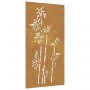 Garden wall decoration made of corten steel, bamboo design, 105x55 cm. by vidaXL, Posters, prints and visual art - Ref: Foro2...